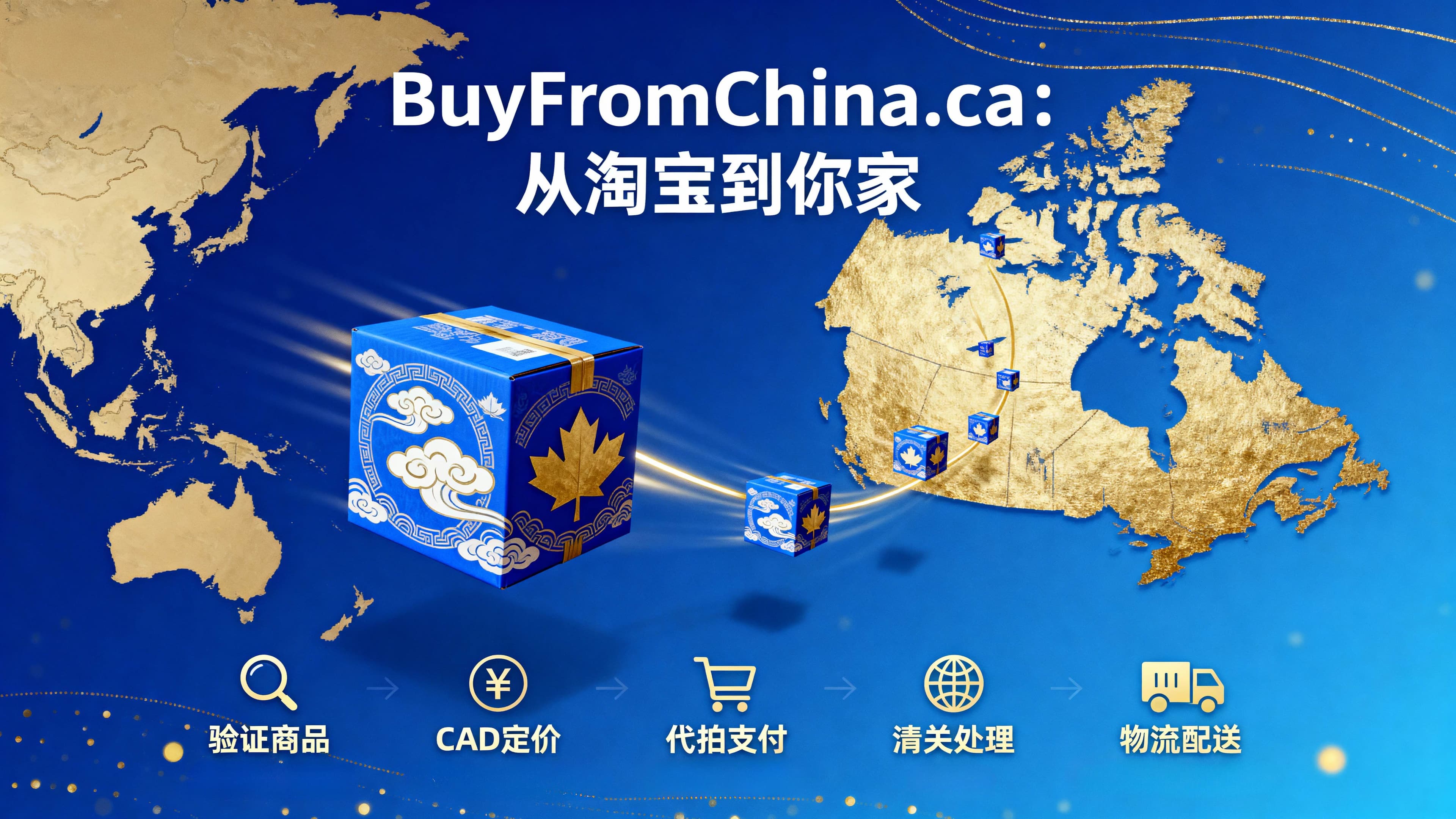 BuyFromChina.ca: 从淘宝到你家 - logistics from China to Canada